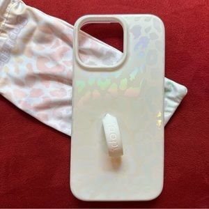 Opal Leopard Loopy case for iPhone 14 Pro Max